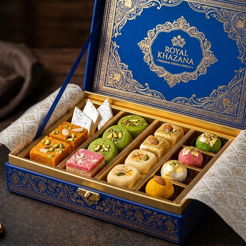 Indian sweet gift boxes