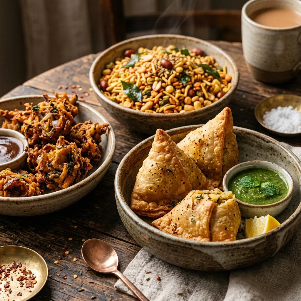 Indian savoury snacks